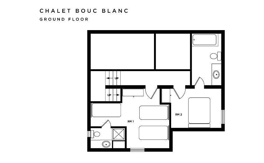 Chalet Bouc Blanc Les Arcs Floor Plan 3